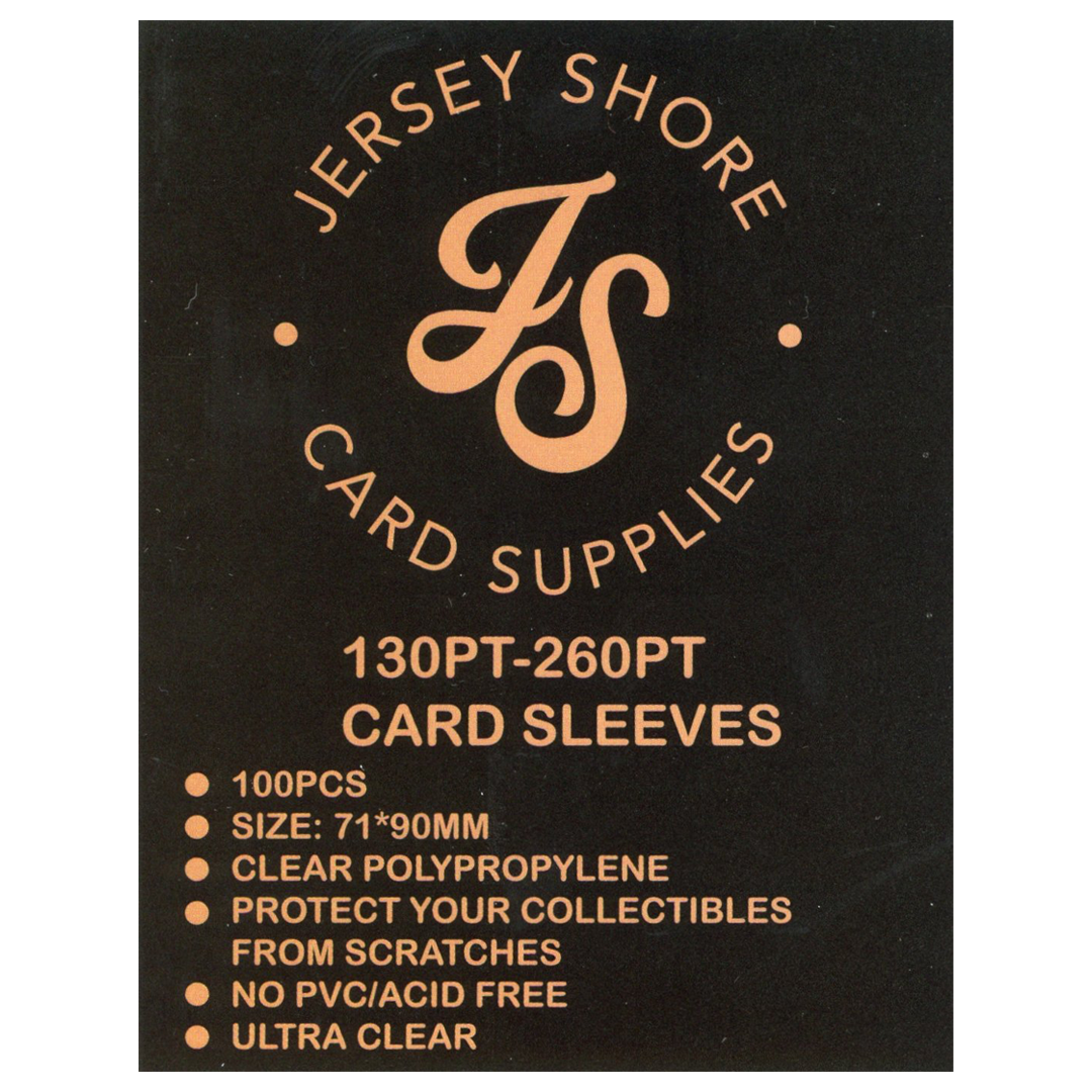 130-260 PT THICK Card Penny Sleeves Jersey Shore Card Supplies 130-260 PT THICK Card Penny Sleeves Jersey Shore Card Supplies