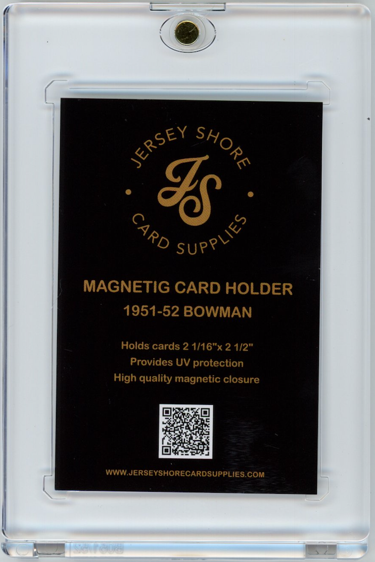 1951-52 Bowman One Touch Magnetic Card Holder