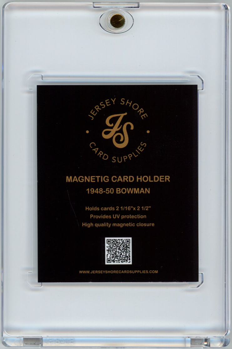 1948-50 Bowman One Touch Magnetic Card Holder