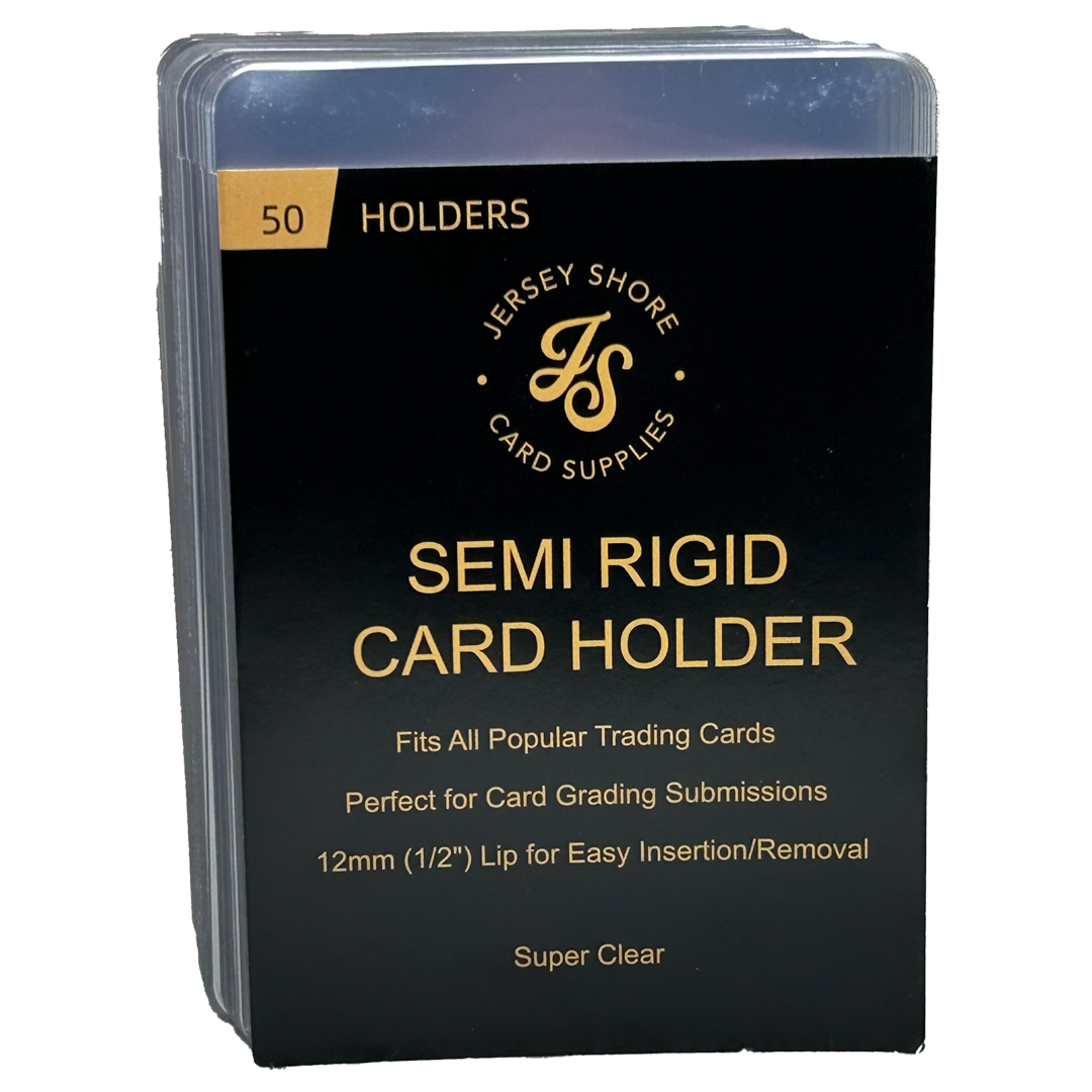 Semi Rigid Card Holders (For Grading) – Jersey Shore Card Supplies