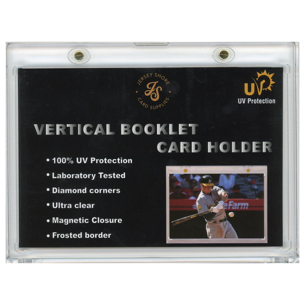 Vertical Booklet One Touch Holder Jersey Shore Card Supplies
